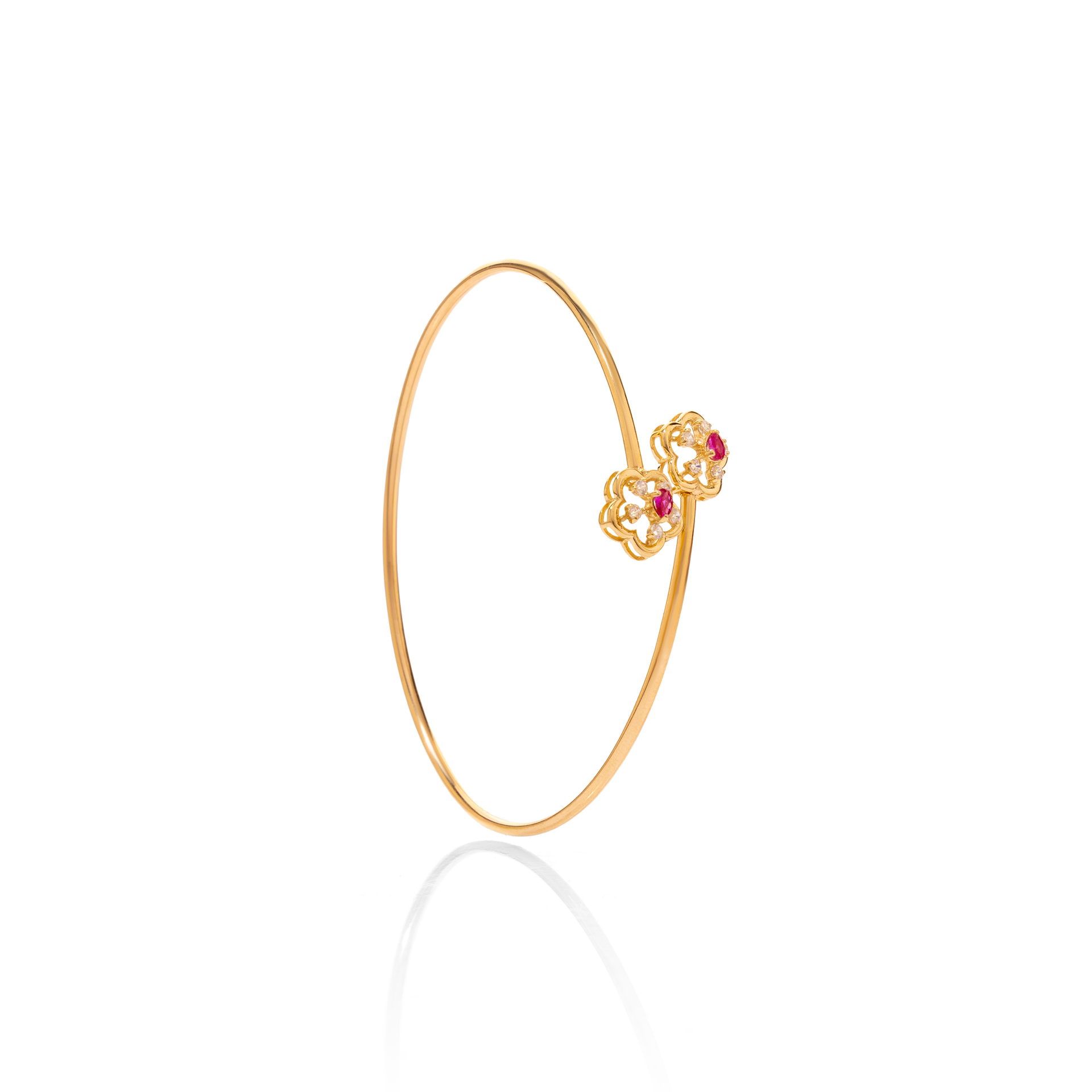 Petals & Mischief Open Bangle