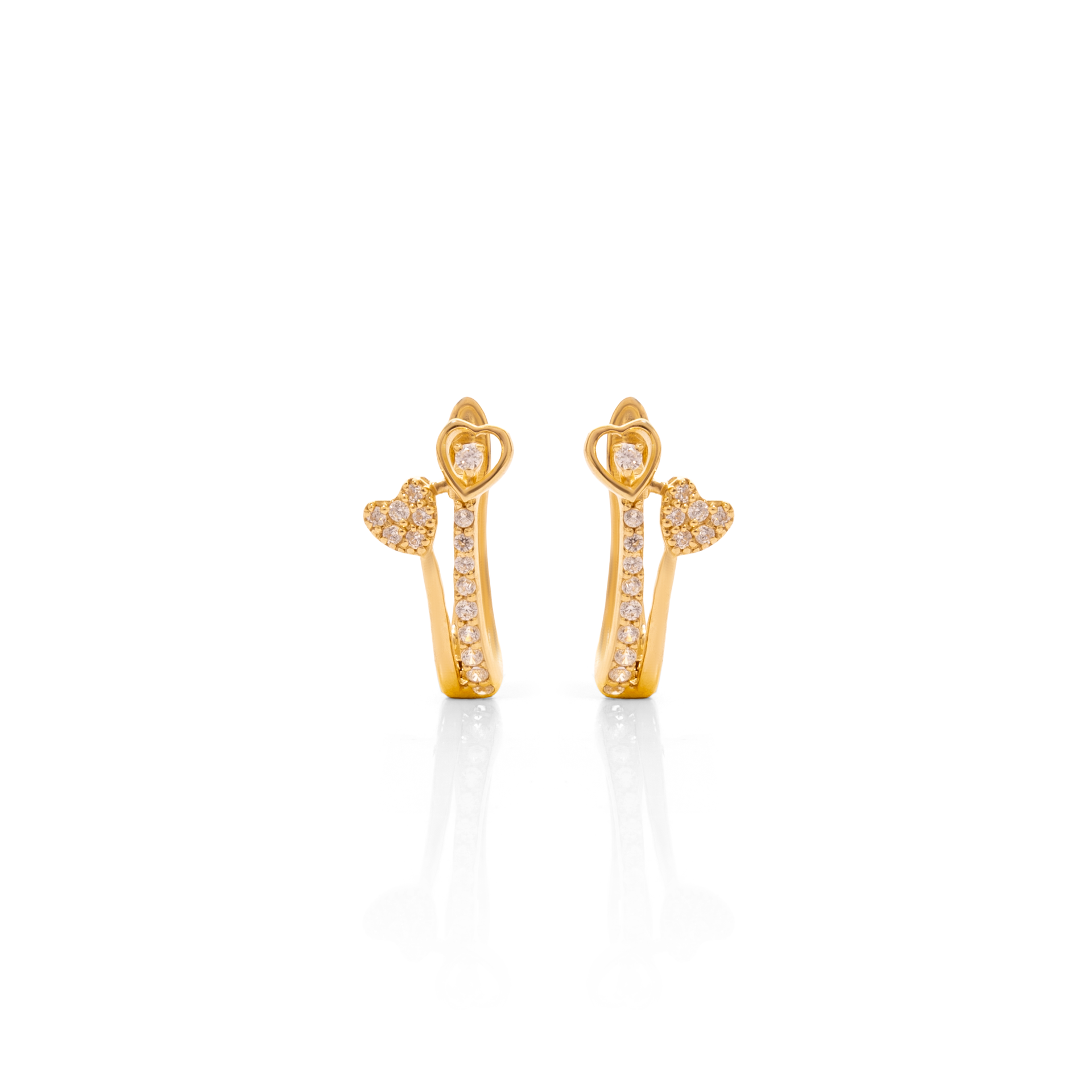 Heart on Lock Huggies