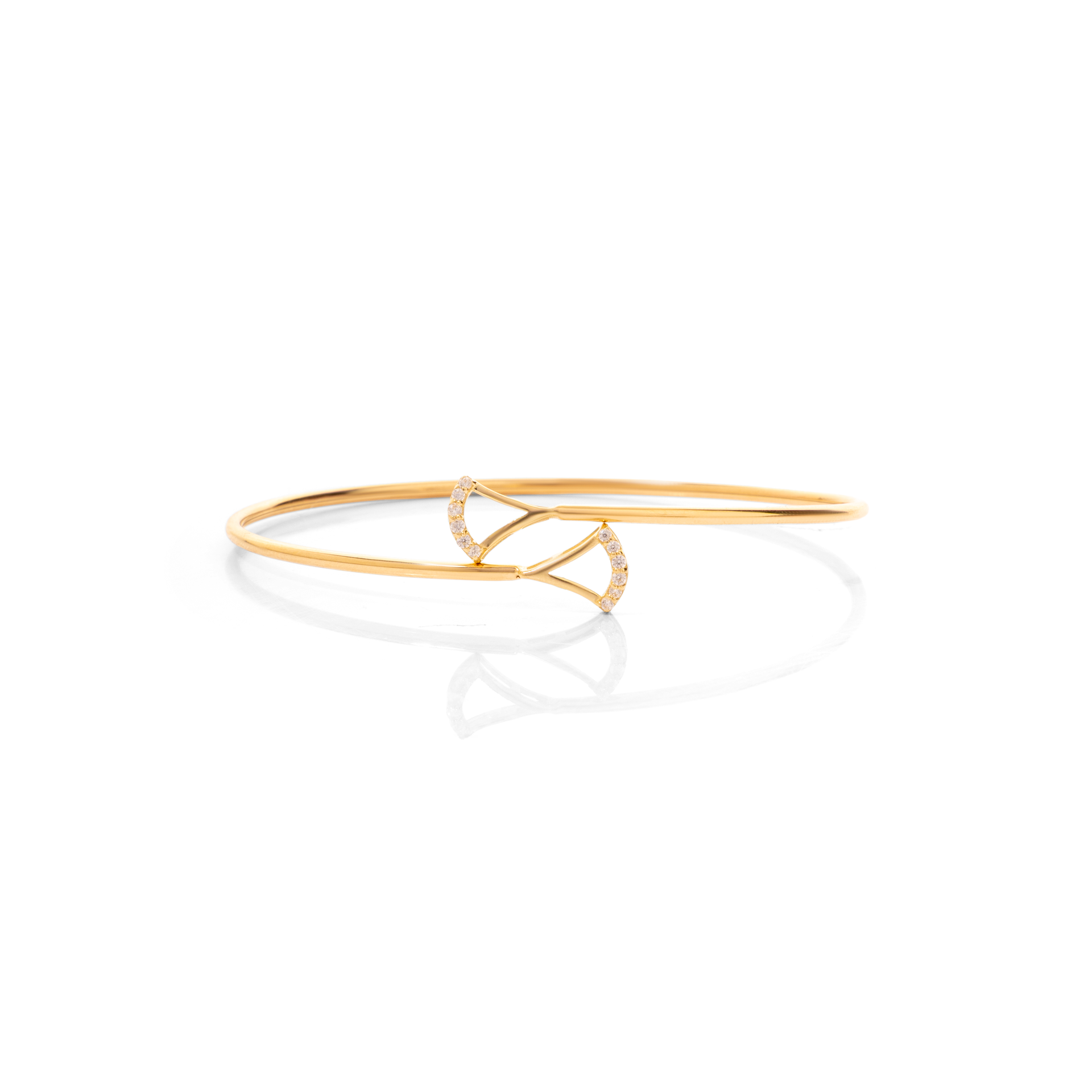 Double Take Teardrop Bangle