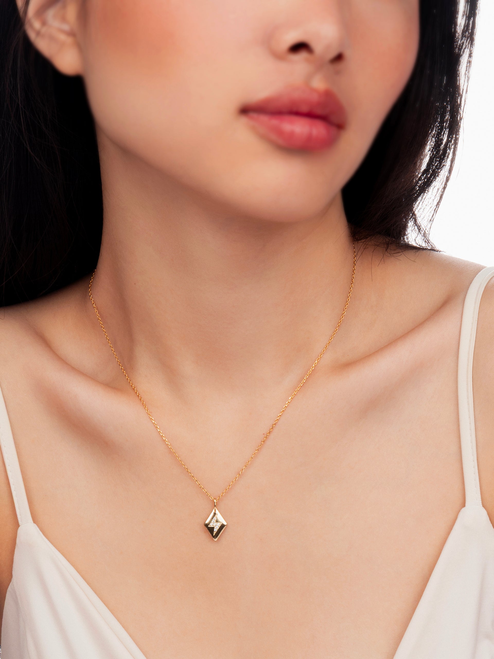 Lightning Cut Pendant