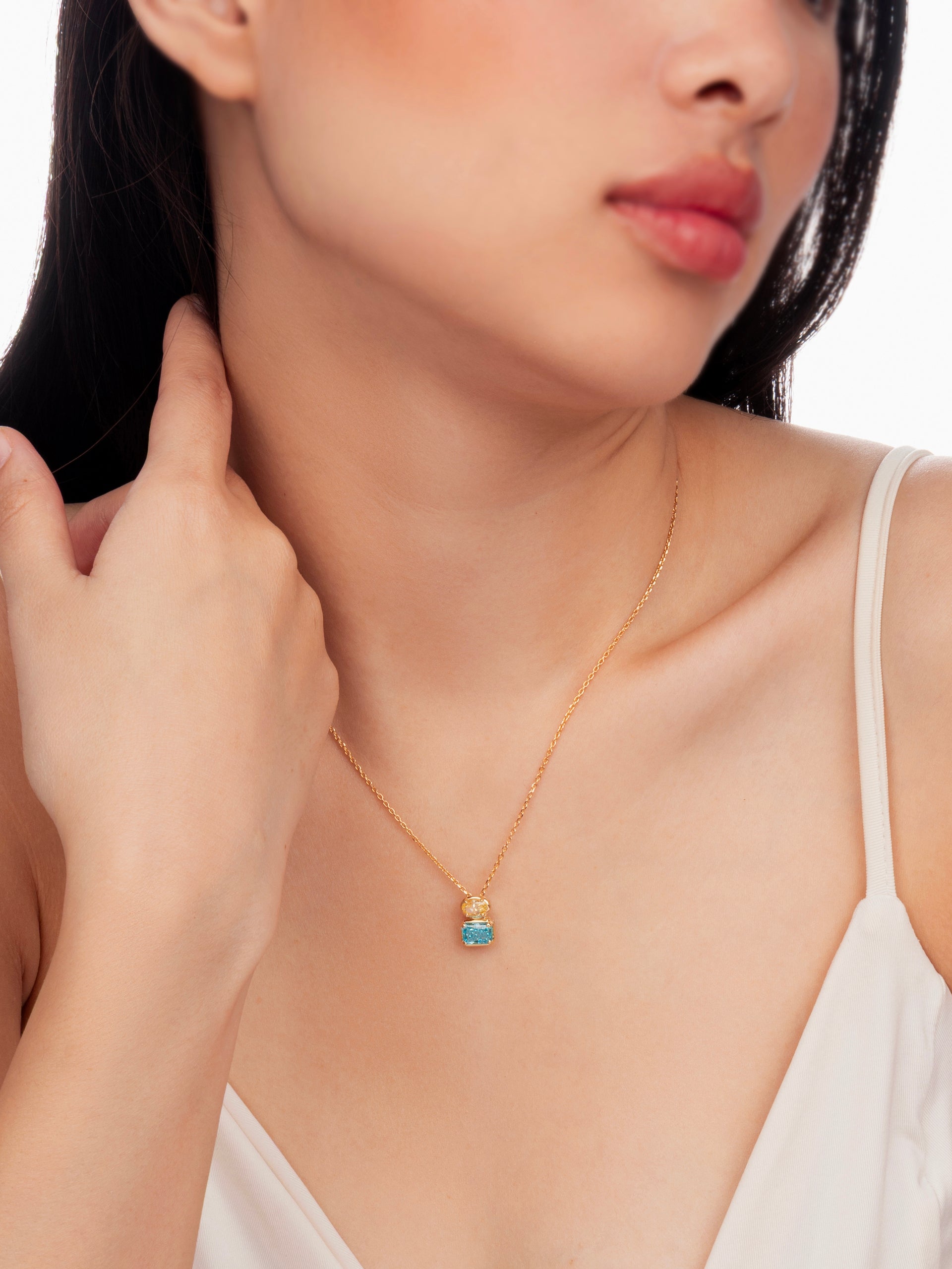 Offset Duo Pendant