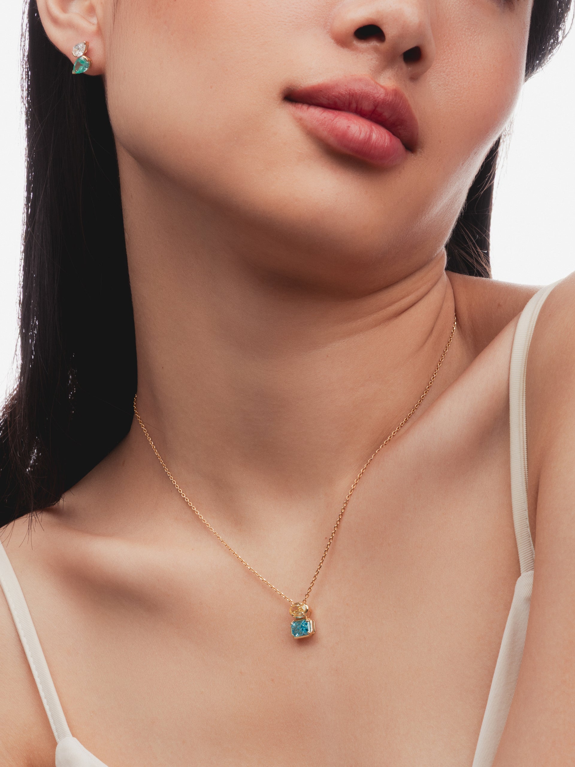 Offset Duo Pendant