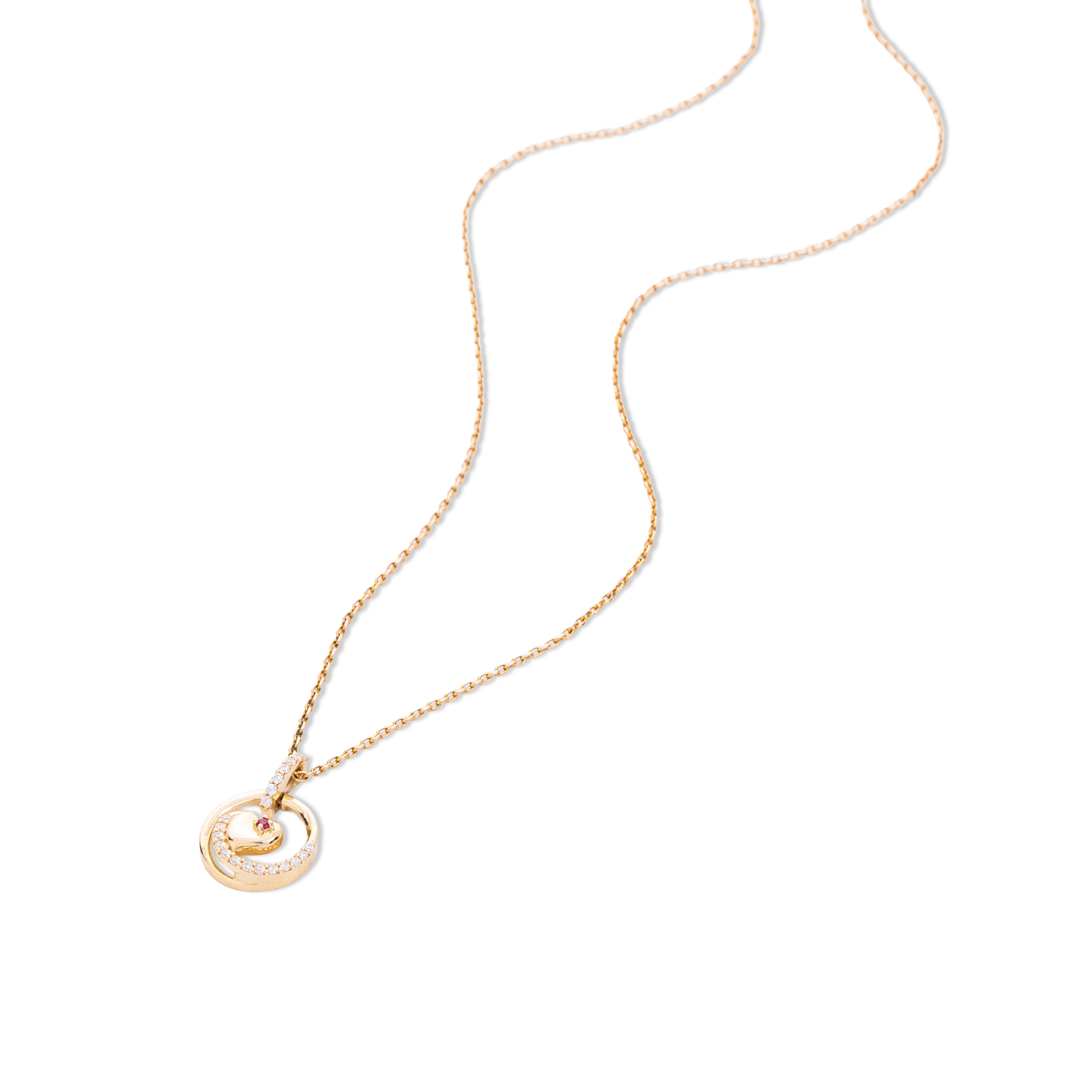 Love Spiral Pendant