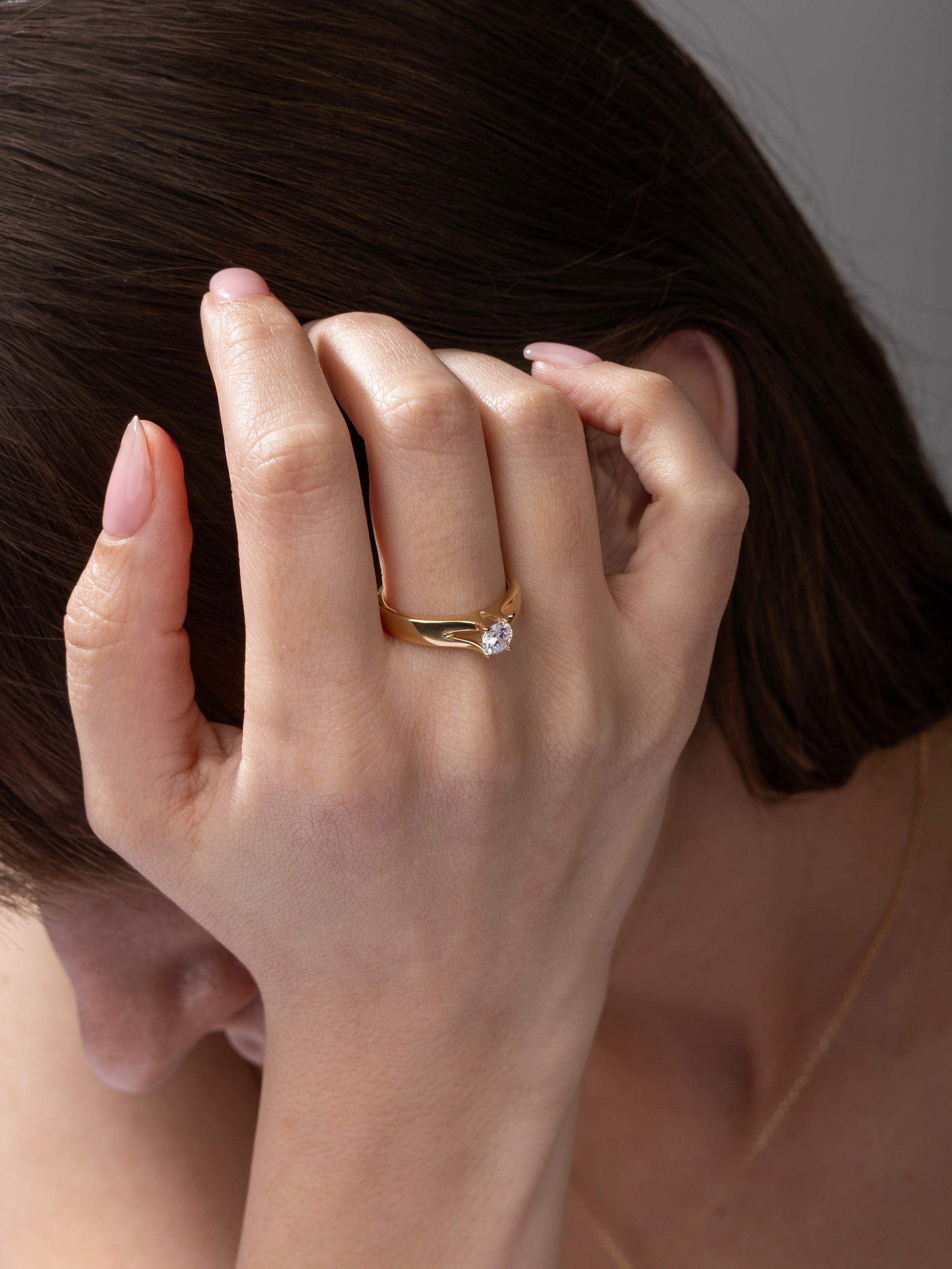 True Love Solitaire Ring