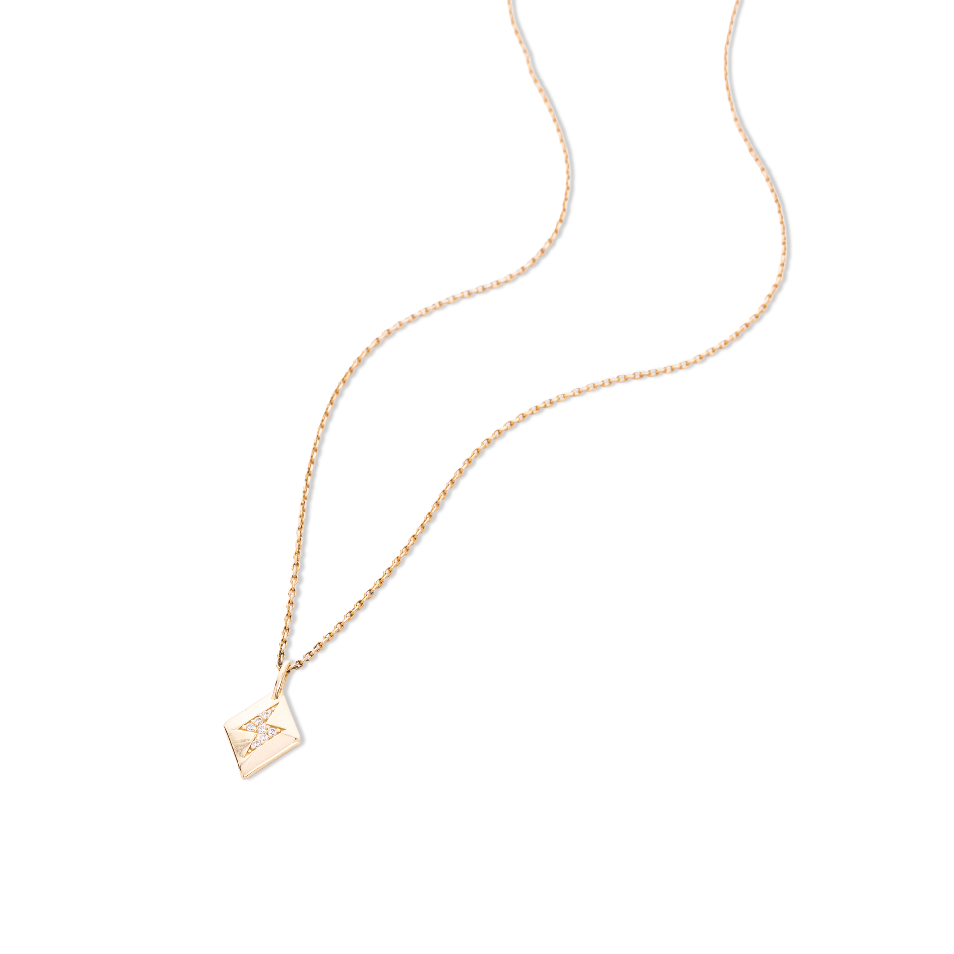 Lightning Cut Pendant