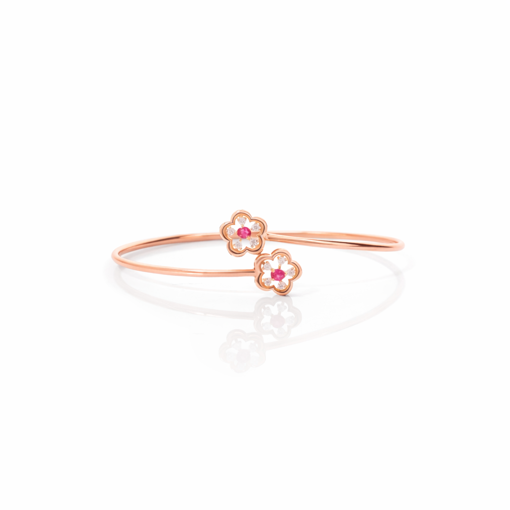 Petals & Mischief Open Bangle