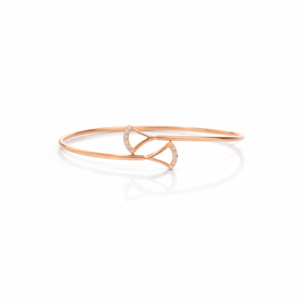 Double Take Teardrop Bangle